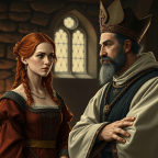 TQC Act I Scene 3 – The Compromise (Triffina & Bishop Gildas)